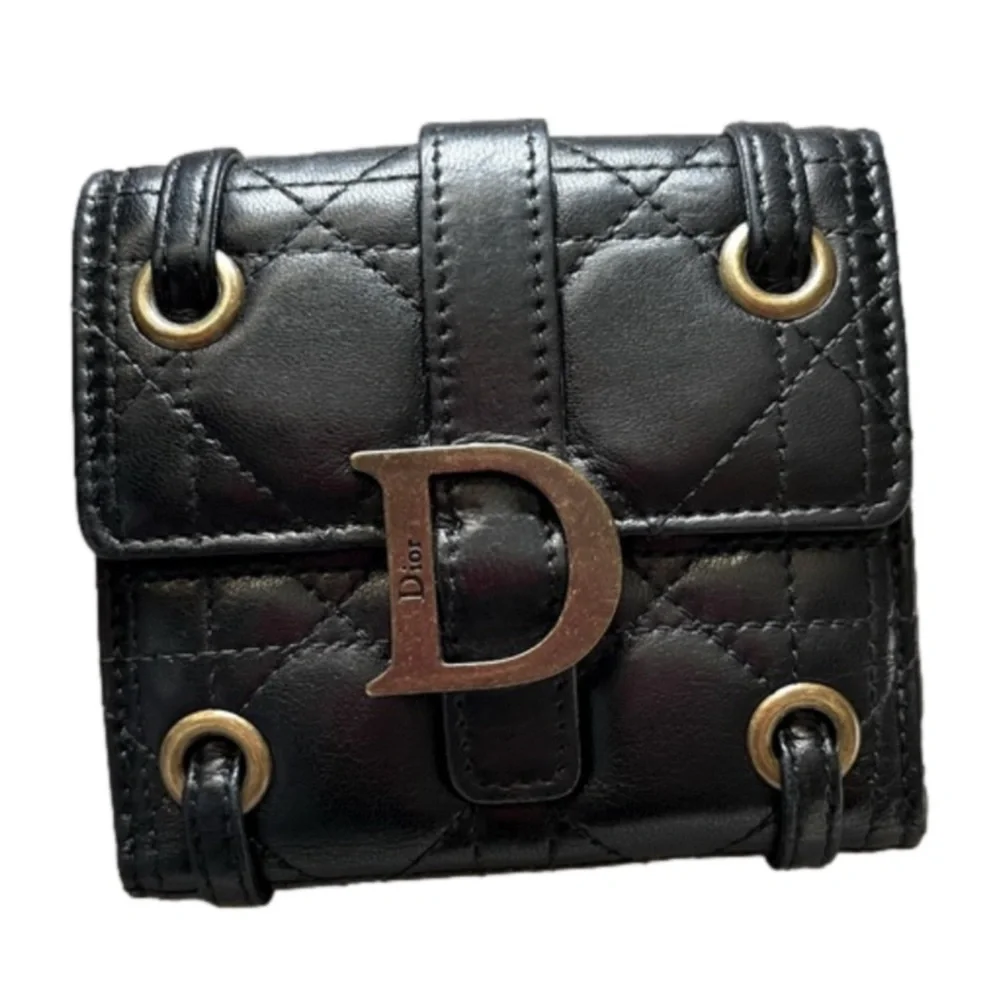 NWOB Dior Cannage Leather Wallet